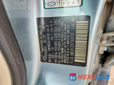 Zdjęcie 12 z 12 samochodu: 2007 HYUNDAI TUCSON SE VIN:KM8JN12D87U608780 - miniatura