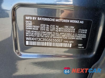 Zdjęcie 13 z 13 samochodu: 2016 BMW X1 XDRIVE28I VIN:WBXHT3C35G5E55057 - miniatura