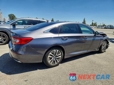 Trzecie zdjęcie samochodu z tyłu: 2020 HONDA ACCORD HYBRID VIN:1HGCV3F14LA000096 - miniatura