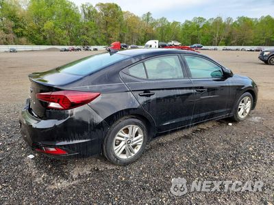 Trzecie zdjęcie samochodu z tyłu: 2020 HYUNDAI ELANTRA VALUE EDITION VIN:KMHD84LF0LU061603 - miniatura