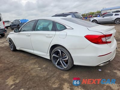 Drugie zdjęcie samochodu z przodu: 2020 HONDA ACCORD SPORT VIN:1HGCV1F31LA025639 - miniatura