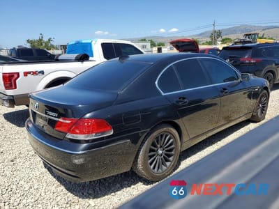 Trzecie zdjęcie samochodu z tyłu: 2006 BMW 750 I VIN:WBAHL83506DT02256 - miniatura