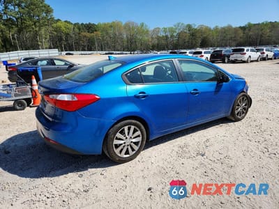 Trzecie zdjęcie samochodu z tyłu: 2015 KIA FORTE LX VIN:KNAFX4A62F5354885 - miniatura