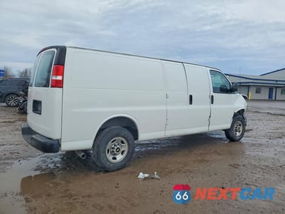 Trzecie zdjęcie samochodu z tyłu: 2022 CHEVROLET EXPRESS G2500 VIN:1GCWGBFP8N1234538 - miniatura