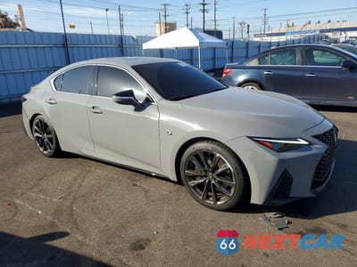 Czwarte zdjęcie samochodu z boku: 2024 LEXUS IS 350 F SPORT VIN:JTHGZ1B27R5074605 - miniatura