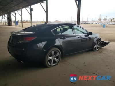 Trzecie zdjęcie samochodu z tyłu: 2012 ACURA TL SH VIN:19UUA9F55CA006768 - miniatura