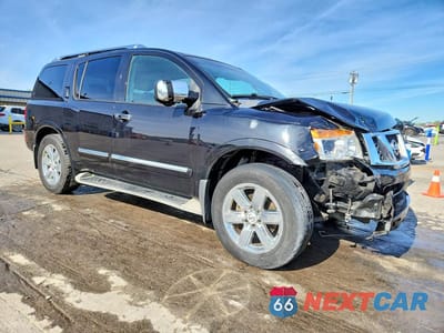 Czwarte zdjęcie samochodu z boku: 2010 NISSAN ARMADA PLATINUM VIN:5N1BA0NE8AN600646 - miniatura