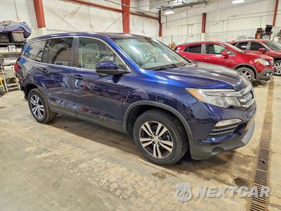 Czwarte zdjęcie samochodu z boku: 2018 HONDA PILOT EX VIN:5FNYF5H39JB016892 - miniatura