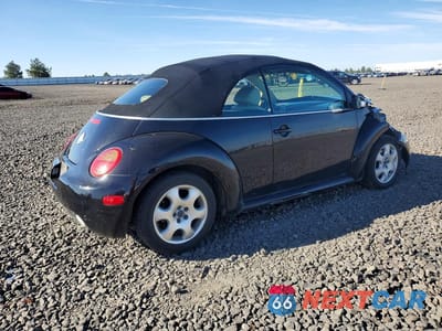 Trzecie zdjęcie samochodu z tyłu: 2003 VOLKSWAGEN NEW BEETLE GLS VIN:3VWCK21YX3M317841 - miniatura