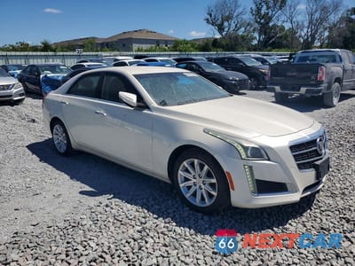 Czwarte zdjęcie samochodu z boku: 2014 CADILLAC CTS LUXURY COLLECTION VIN:1G6AX5S37E0150184 - miniatura