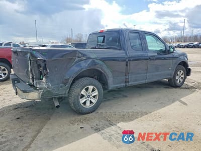 Trzecie zdjęcie samochodu z tyłu: 2016 FORD F150 SUPER CAB VIN:1FTEX1CP2GFC13510 - miniatura