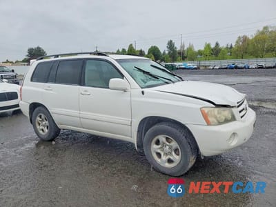 Czwarte zdjęcie samochodu z boku: 2002 TOYOTA HIGHLANDER BASE VIN:JTEGD21A620039244 - miniatura