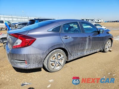 Trzecie zdjęcie samochodu z tyłu: 2016 HONDA CIVIC LX VIN:2HGFC2F58GH036428 - miniatura