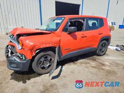 2016 JEEP RENEGADE SPORT ZACCJAAT8GPD26996 - główne zdjęcie licytacji z USA - miniatura