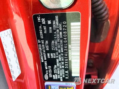 Zdjęcie 12 z 12 samochodu: 2020 KIA OPTIMA S VIN:5XXGT4L34LG408720 - miniatura