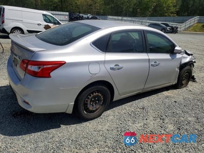 Trzecie zdjęcie samochodu z tyłu: 2016 NISSAN SENTRA S VIN:3N1AB7AP9GY330290 - miniatura