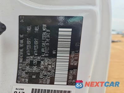 Zdjęcie 13 z 13 samochodu: 2022 TOYOTA SIENNA XLE VIN:5TDYSKFC3NS062183 - miniatura