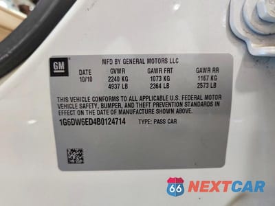 Zdjęcie 12 z 12 samochodu: 2011 CADILLAC STS LUXURY VIN:1G6DW6ED4B0124714 - miniatura