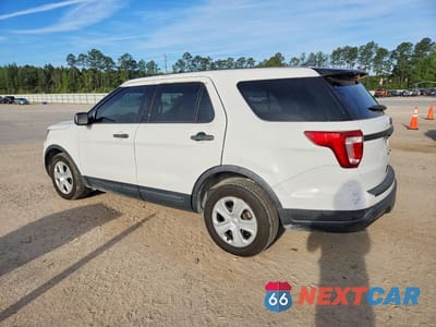 Drugie zdjęcie samochodu z przodu: 2018 FORD EXPLORER POLICE INTERCEPTOR VIN:1FM5K8AR0JGC56395 - miniatura