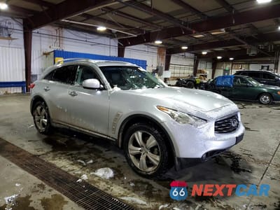 Czwarte zdjęcie samochodu z boku: 2009 INFINITI FX35 BASE VIN:JNRAS18W49M151314 - miniatura