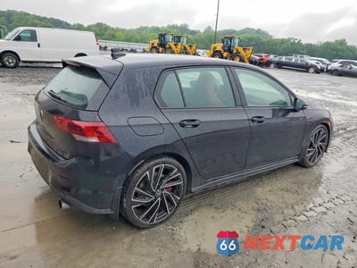 Trzecie zdjęcie samochodu z tyłu: 2023 VOLKSWAGEN GTI AUTOBAHN VIN:WVWVA7CDXPW151803 - miniatura