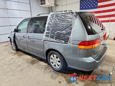 Drugie zdjęcie samochodu z przodu: 2002 HONDA ODYSSEY EX VIN:5FNRL18622B043658 - miniatura