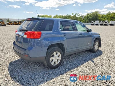 Trzecie zdjęcie samochodu z tyłu: 2012 GMC TERRAIN SLE VIN:2GKALMEKXC6228049 - miniatura
