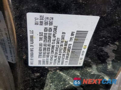 Zdjęcie 12 z 12 samochodu: 2018 HONDA ODYSSEY EXL VIN:5FNRL6H73JB036710 - miniatura