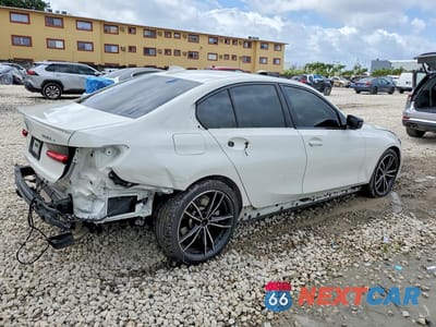 Trzecie zdjęcie samochodu z tyłu: 2021 BMW 330E VIN:3MW5P7J00M8B89427 - miniatura