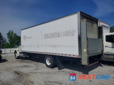 Trzecie zdjęcie samochodu z tyłu: 2019 INTERNATIONAL 4300 BOX TRUCK VIN:1HTMMMML3KH559485 - miniatura