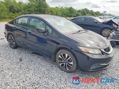 Czwarte zdjęcie samochodu z boku: 2013 HONDA CIVIC EX VIN:2HGFB2F88DH543662 - miniatura