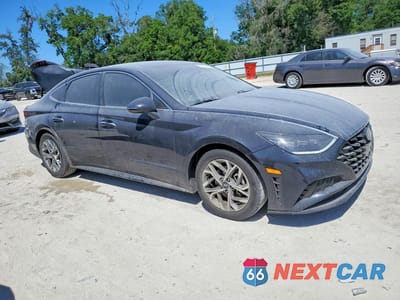 Czwarte zdjęcie samochodu z boku: 2023 HYUNDAI SONATA SEL VIN:KMHL14JA3PA327629 - miniatura