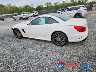 Drugie zdjęcie samochodu z przodu: 2017 MERCEDES-BENZ SL 450 VIN:WDDJK6GA8HF046903 - miniatura