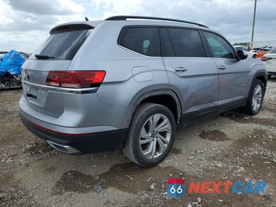 Trzecie zdjęcie samochodu z tyłu: 2021 VOLKSWAGEN ATLAS SE 3.6L V6 W/TECHNOLOGY VIN:1V2WR2CA2MC555910 - miniatura