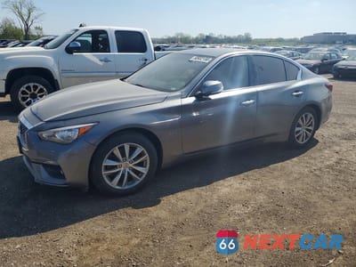 2018 INFINITI Q50 2.0T PURE JN1CV7AP6JM240878 - główne zdjęcie licytacji z USA - miniatura