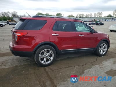 Trzecie zdjęcie samochodu z tyłu: 2013 FORD EXPLORER LIMITED VIN:1FM5K7F93DGA45442 - miniatura