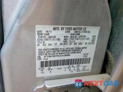 Zdjęcie 14 z 14 samochodu: 2012 FORD F350 SUPER DUTY VIN:1FT8W3BT6CEA28886 - miniatura