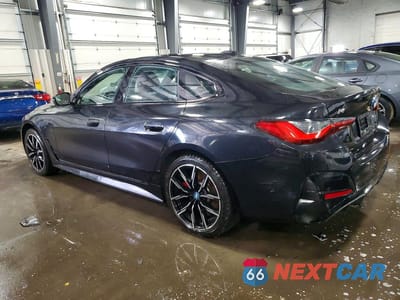 Drugie zdjęcie samochodu z przodu: 2024 BMW I4 M50 VIN:WBY33AW00RFR51910 - miniatura