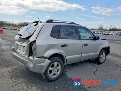 Trzecie zdjęcie samochodu z tyłu: 2007 HYUNDAI TUCSON GLS VIN:KM8JM12B57U551794 - miniatura