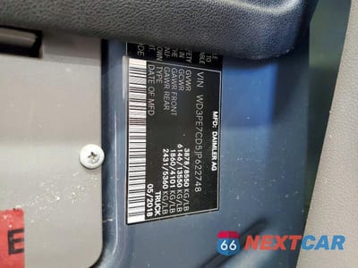 Zdjęcie 13 z 13 samochodu: 2018 MERCEDES BENZ SPRINTER 2500 DELIVERY VAN VIN:WD3PE7CD5JP622748 - miniatura