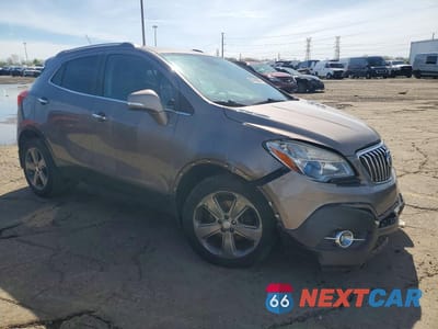 Czwarte zdjęcie samochodu z boku: 2014 BUICK ENCORE CONVENIENCE VIN:KL4CJBSB5EB649349 - miniatura