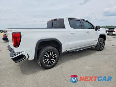 Trzecie zdjęcie samochodu z tyłu: 2022 GMC SIERRA LIMITED K1500 AT4 VIN:3GTP9EEL5NG143453 - miniatura