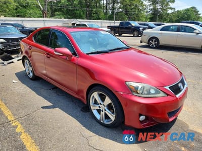 Czwarte zdjęcie samochodu z boku: 2011 LEXUS IS 250 VIN:JTHBF5C24B2101226 - miniatura