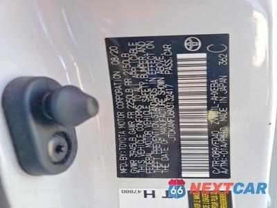 Zdjęcie 12 z 12 samochodu: 2021 TOYOTA PRIUS LE VIN:JTDKAMFU6M3132417 - miniatura