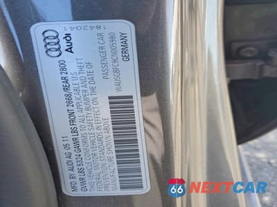 Zdjęcie 12 z 12 samochodu: 2012 AUDI A7 PRESTIGE VIN:WAUSGBFC9CN005980 - miniatura
