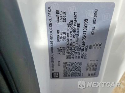 Zdjęcie 12 z 12 samochodu: 2025 CHEVROLET SILVERADO K1500 VIN:3GCNKAEK3SG136198 - miniatura