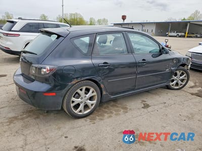 Trzecie zdjęcie samochodu z tyłu: 2007 MAZDA 3 HATCHBACK VIN:JM1BK344X71632932 - miniatura