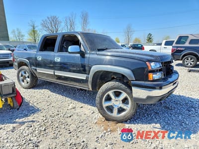 Czwarte zdjęcie samochodu z boku: 2006 CHEVROLET SILVERADO K1500 VIN:2GCEK13ZX61356887 - miniatura