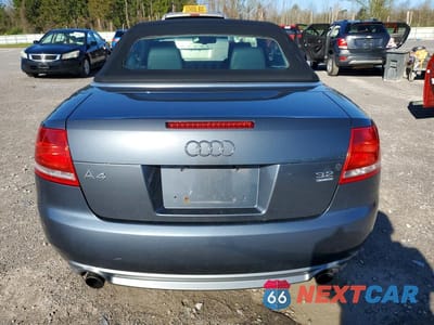 Zdjęcie 6 z 12 samochodu: 2008 AUDI A4 S-LINE 3.2 CABRIOLET QUATTRO VIN:WAUEH48H98K005971 - miniatura