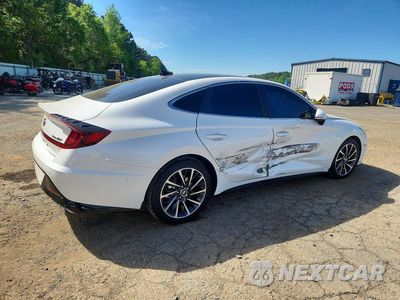 Trzecie zdjęcie samochodu z tyłu: 2022 HYUNDAI SONATA LIMITED VIN:KMHL34J25NA204608 - miniatura